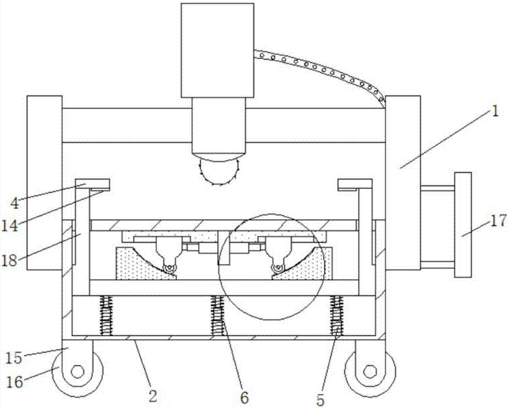 Building material plate cutting machine