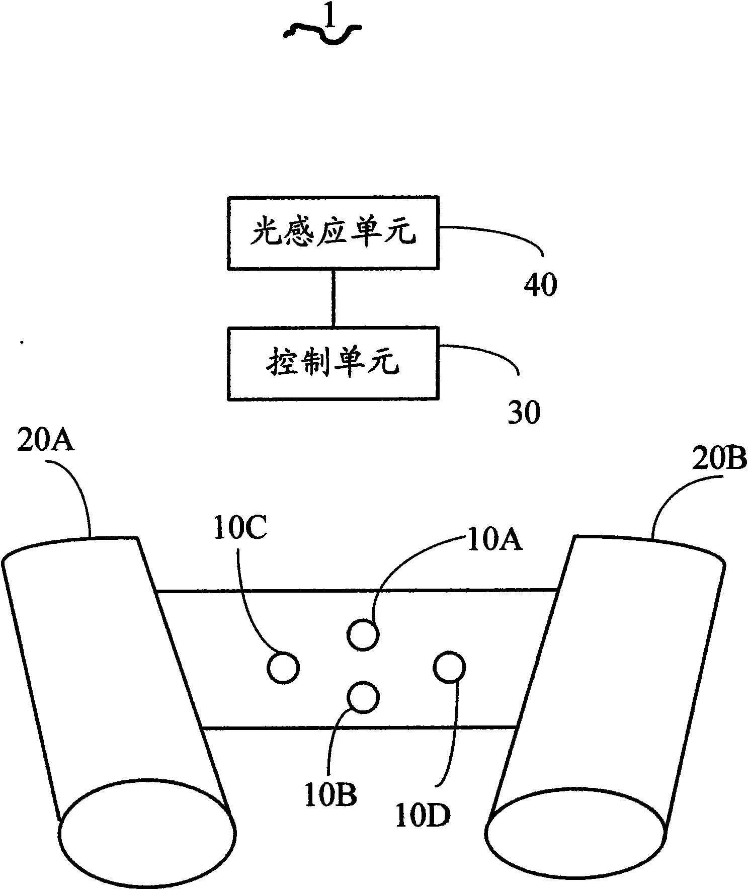Electronic device with ranging function, ranging system and ranging method