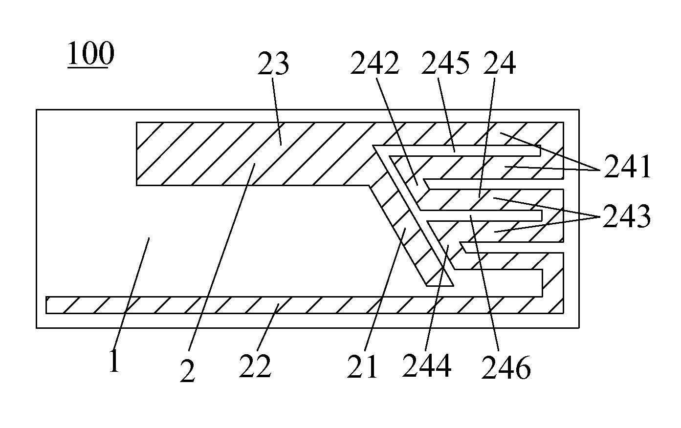 Broadband printed antenna