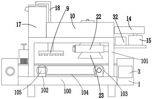 Textile device with sterilization and disinfection functions