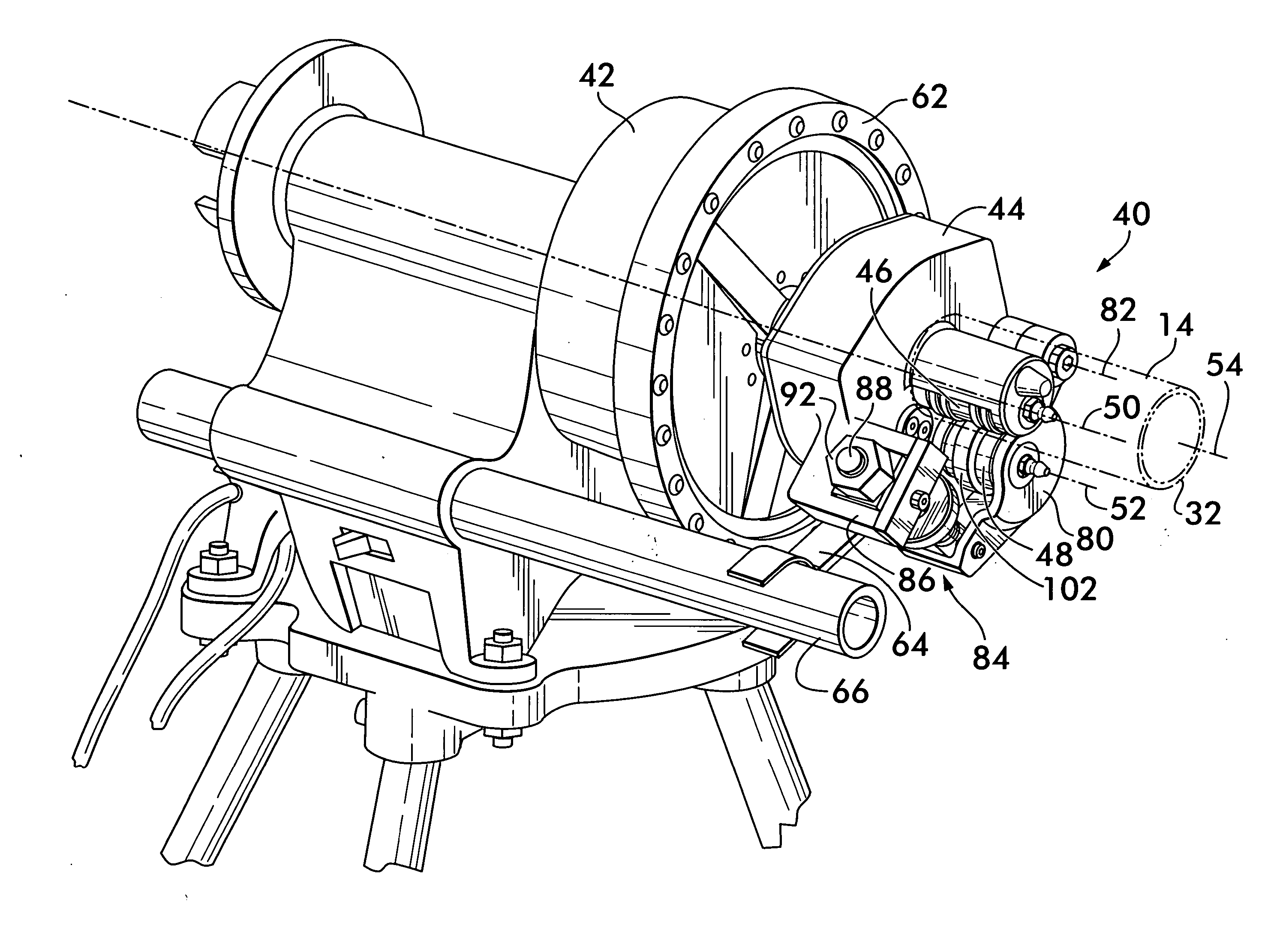Power or manually operated pipe grooving tool