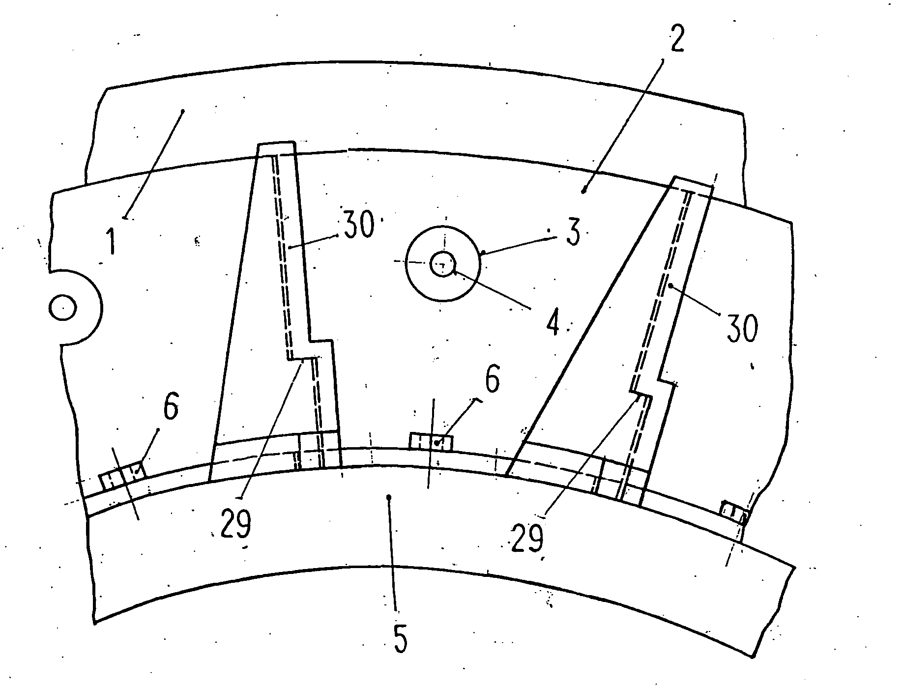 Sealing device for maxi rotary cylinder