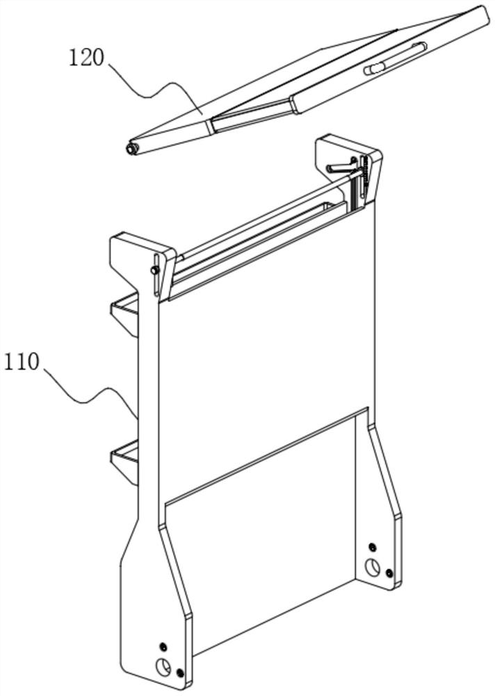 A kind of canopy for charging pile installed in retractable and foldable way