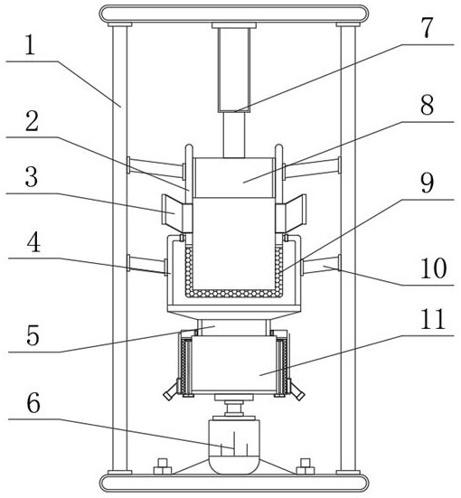 Dragon fruit juice filtering device