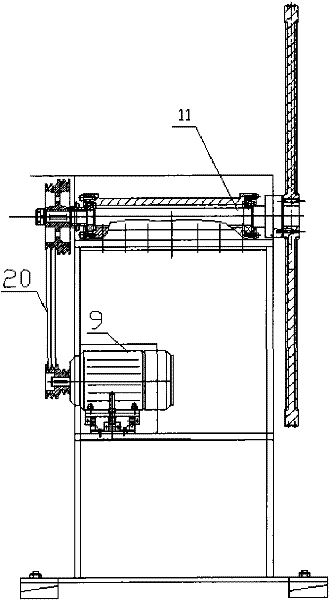 Bow net electric contact characteristic testing device