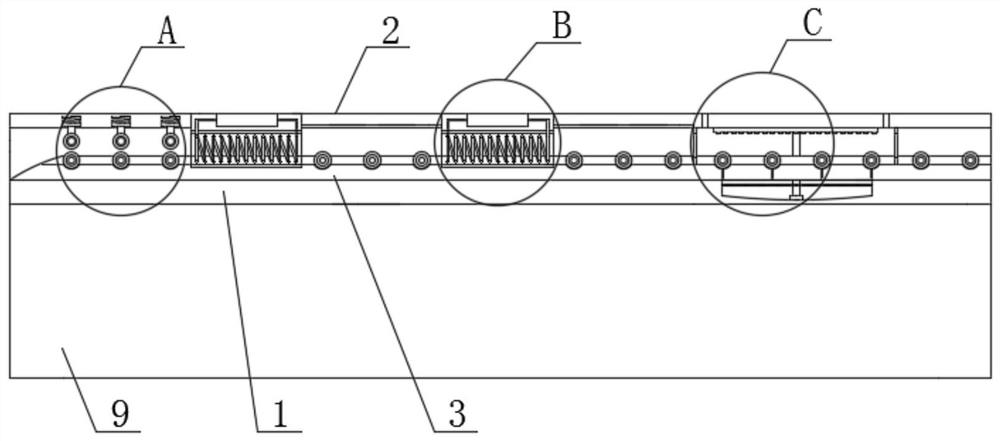 Integrated heat treatment device for seamless steel pipes