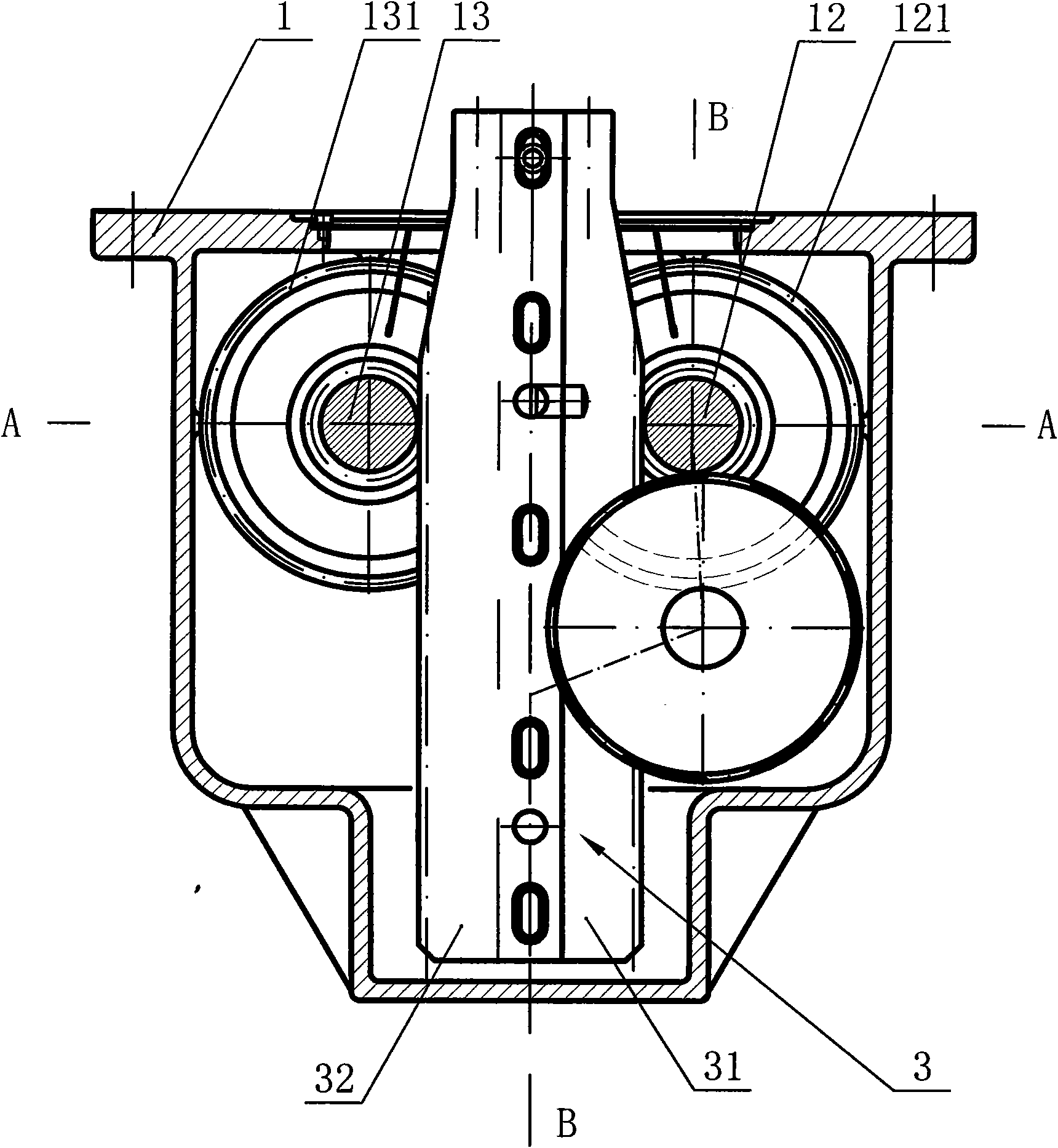 Incongruous transmission lifter