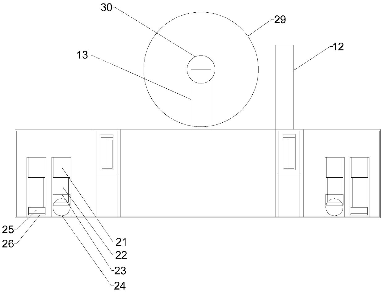 Dedicated adjustable bracket for placing steel wire ropes in process of elevator mounting