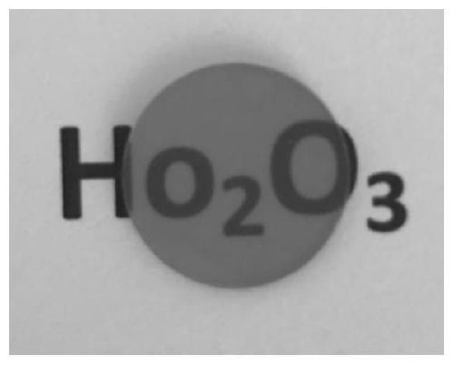 A kind of preparation method of magneto-optic holmium oxide transparent ceramic