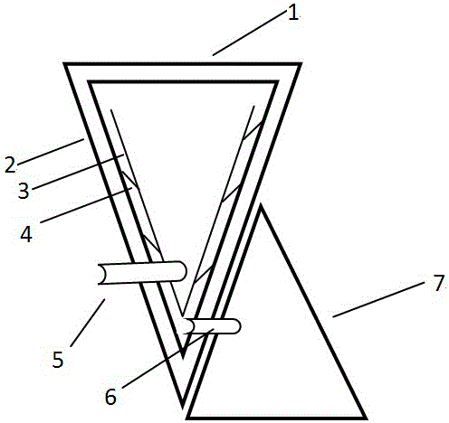 Solar desalination device