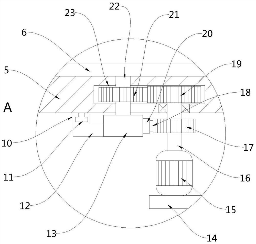 An intelligent three-dimensional garage with a U-turn mechanism