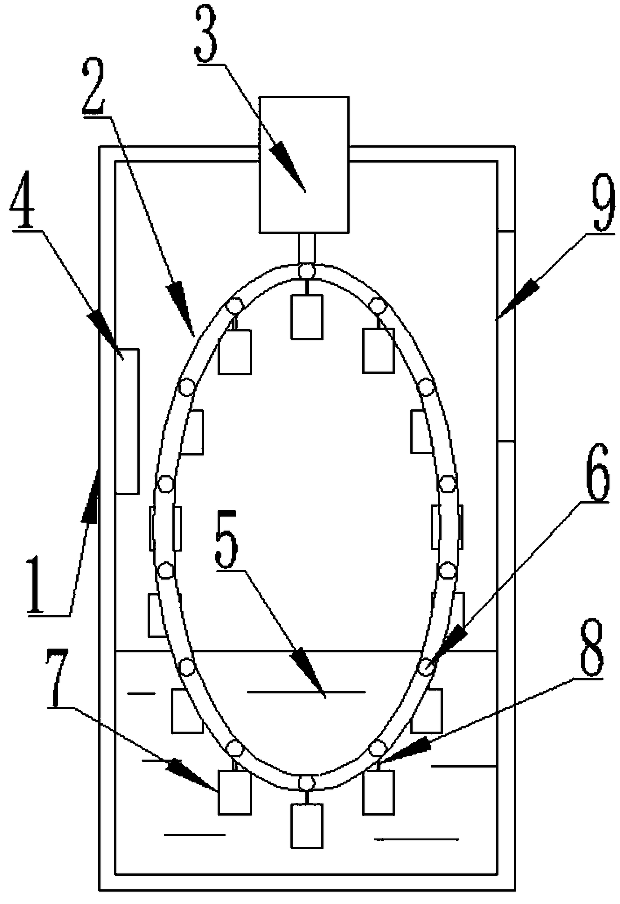 Automatic food feeding device