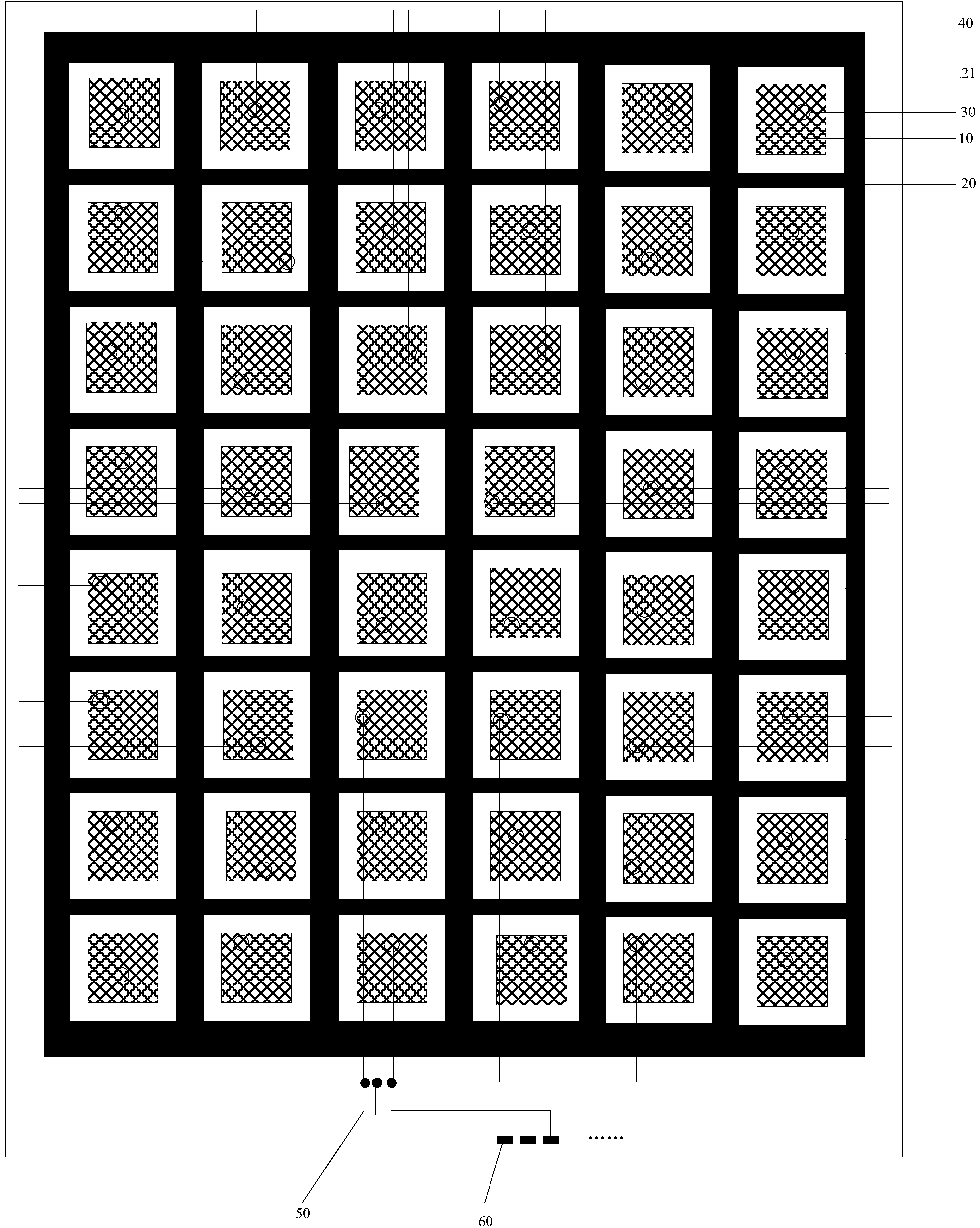 In cell touch panel and display device