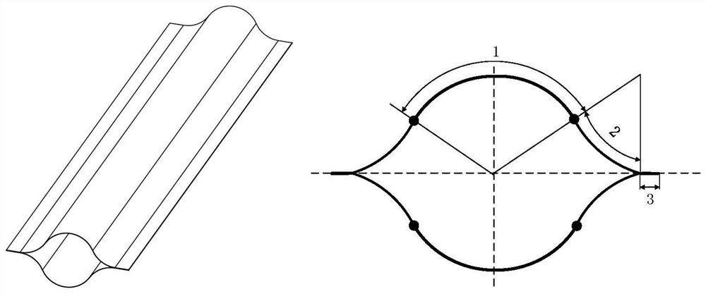 Mechanical response characteristic analysis method for pod rod coiling and folding process