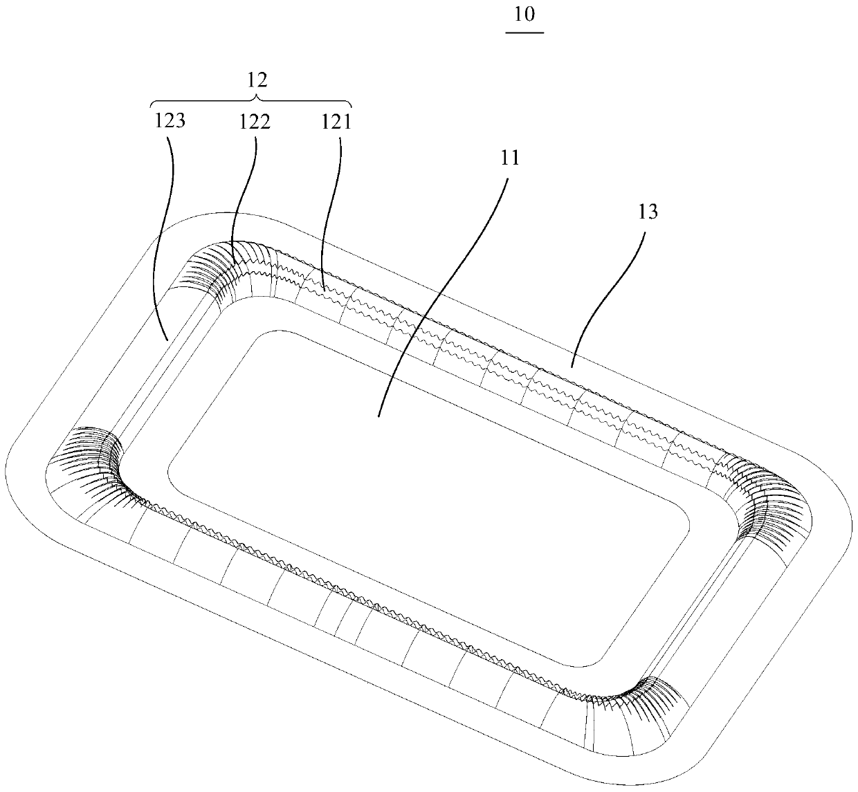 Diaphragm and loudspeaker