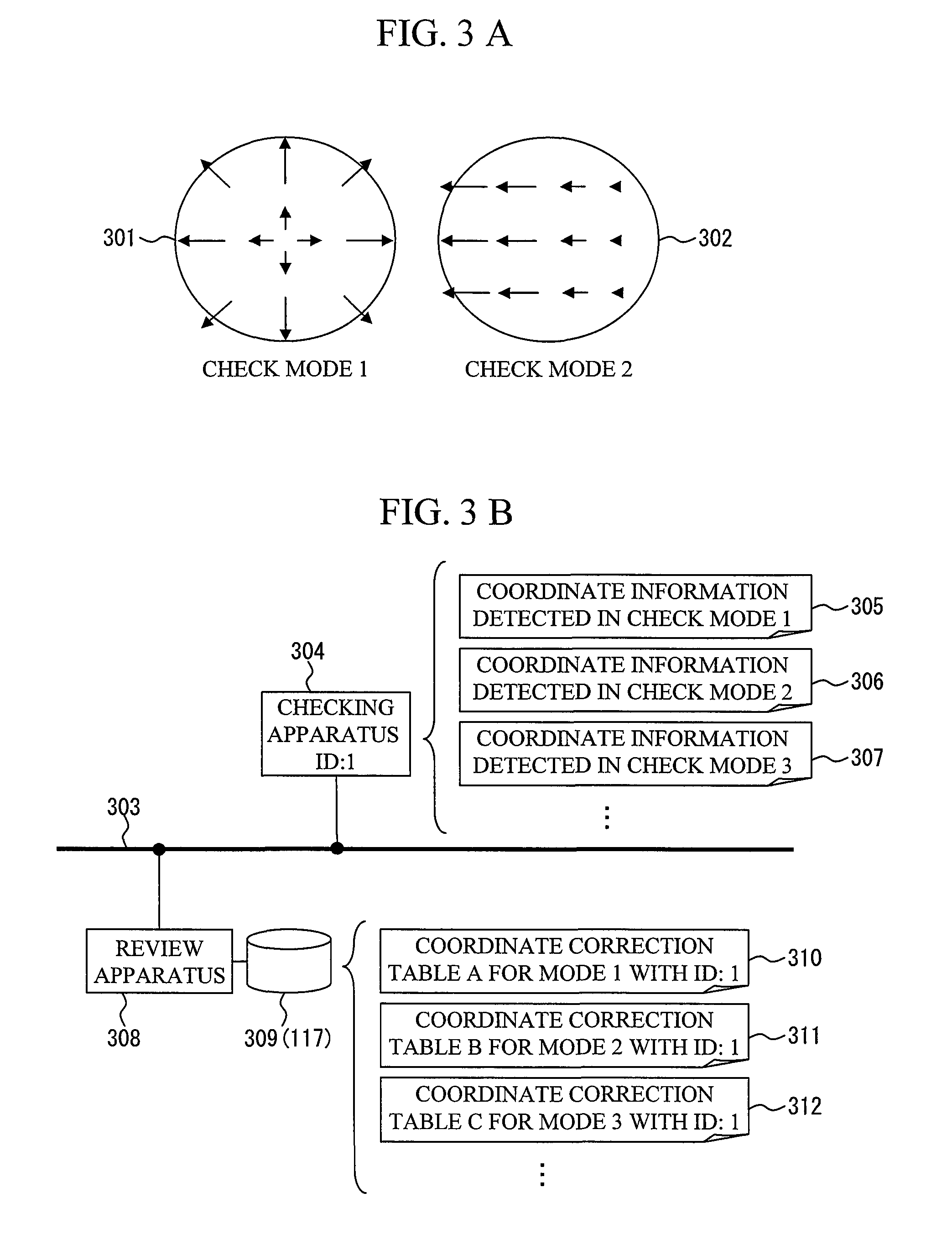 Method of correcting coordinates, and defect review apparatus