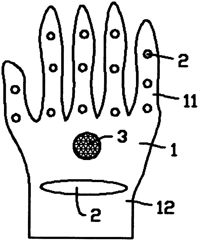 Interpreting glove for deaf and dumb sign language and interpreting method thereof