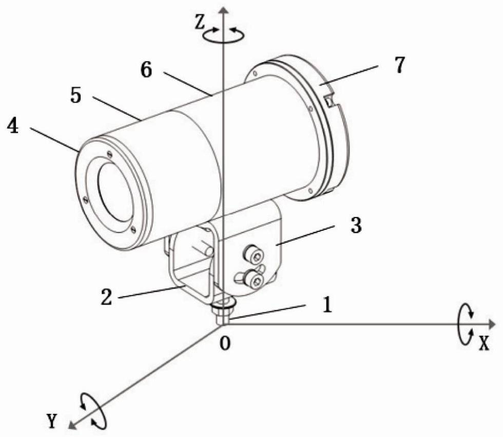 Camera multi-dimensional fine adjustment protection device and adaptive adjustment method