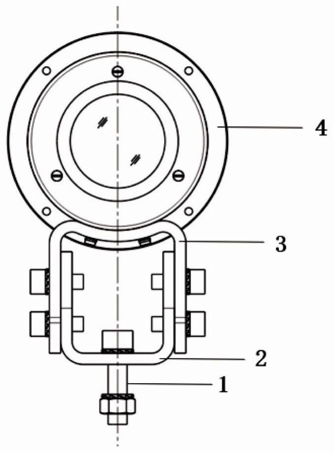 Camera multi-dimensional fine adjustment protection device and adaptive adjustment method