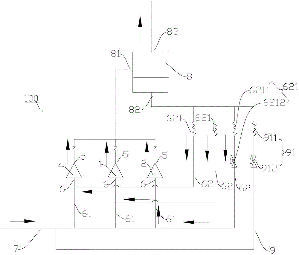 Outdoor unit of variable refrigerant flow air-conditioning system and variable refrigerant flow air-conditioning system