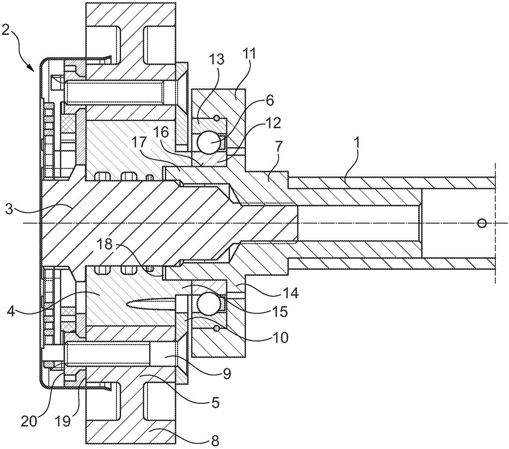 Camshaft adjusting device