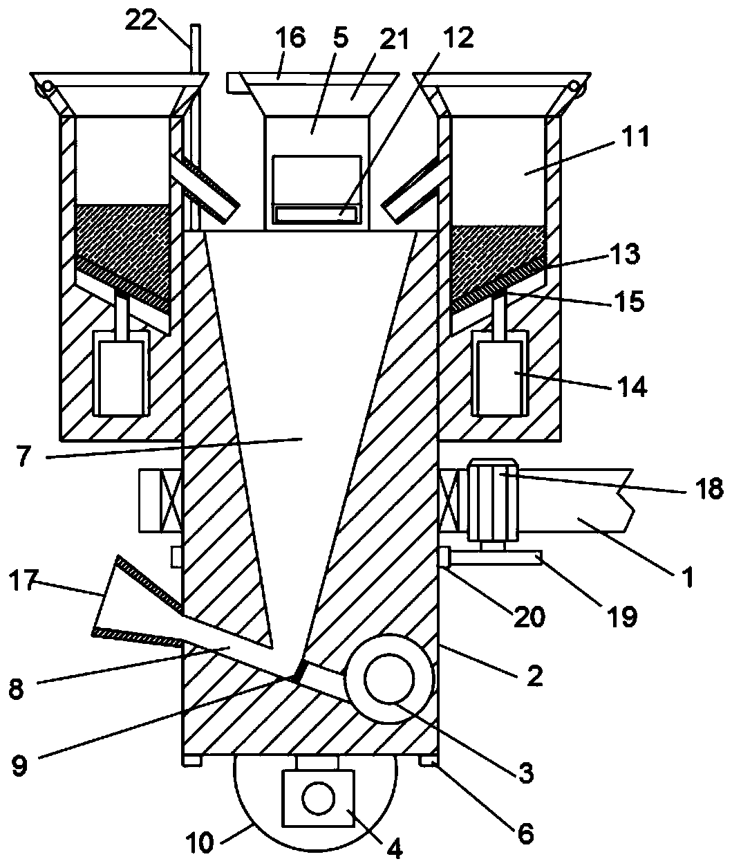 Feeding device and method for aquaculture