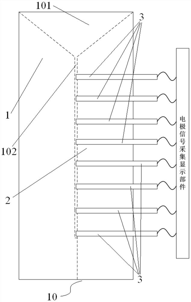 Wax liquid penetration detection device