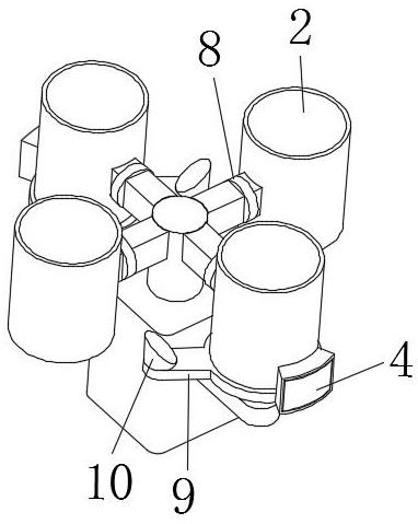 A preparation device and method for cement-based crack grouting material for road bridges