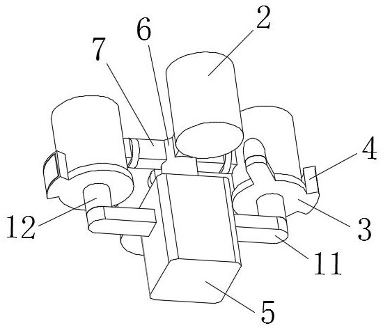 A preparation device and method for cement-based crack grouting material for road bridges