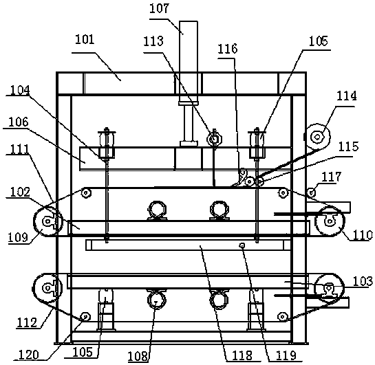 Wire slot production technology for subway evacuation platform and production line thereof