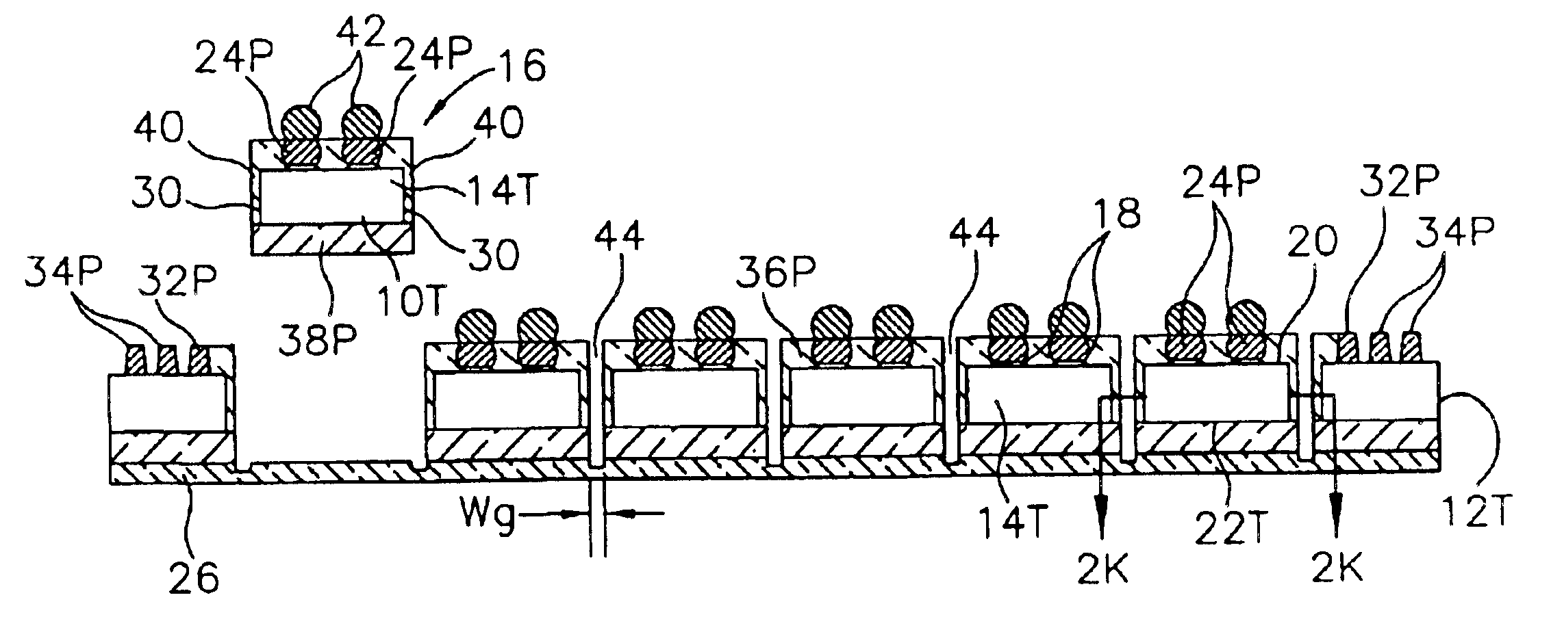 Method for fabricating encapsulated semiconductor components