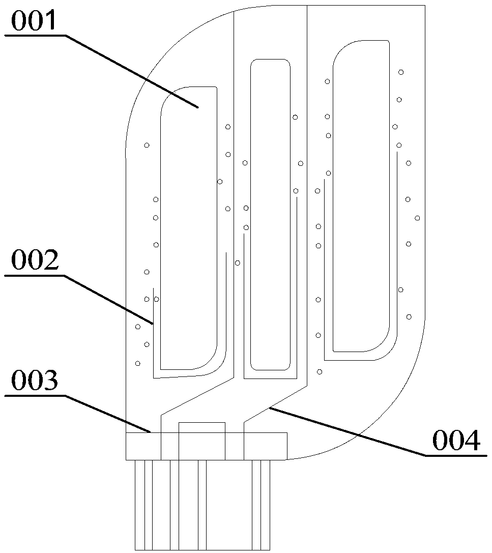 OLED panel device, vehicle lamp, and method for manufacturing shunt unit in OLED panel device