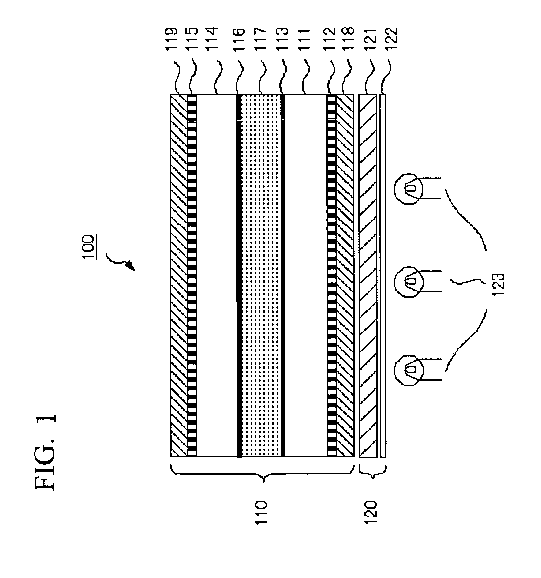 Liquid crystal display cell, display cell, glass substrate for display device and manufacturing method for liquid crystal display cell