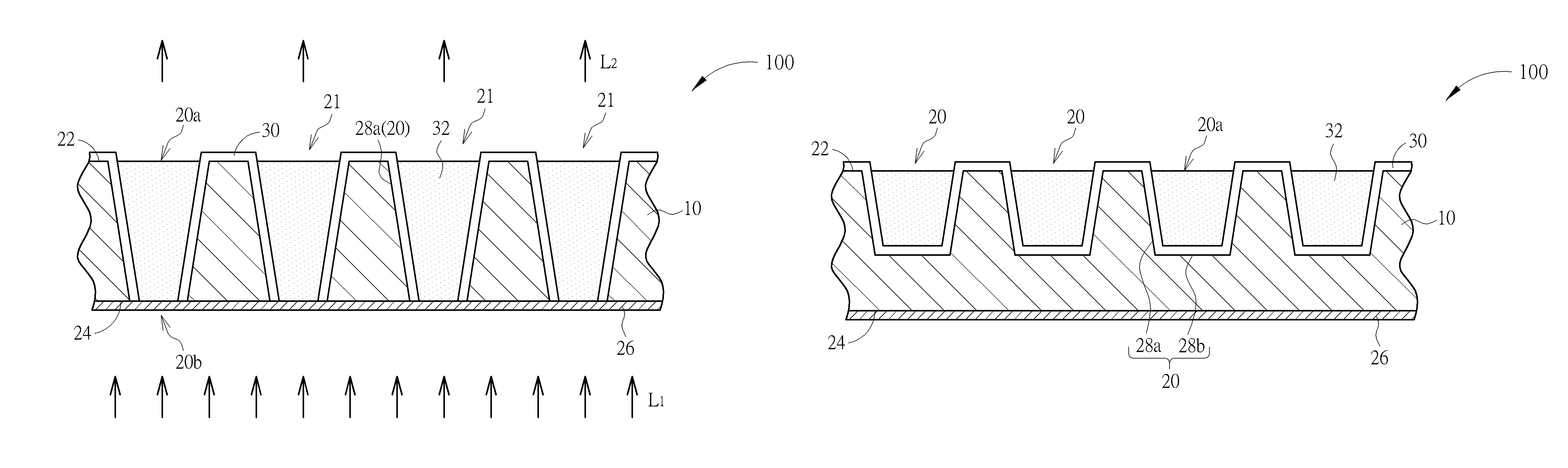 Conversion structure, image sensor assembly and method for fabricating conversion structure