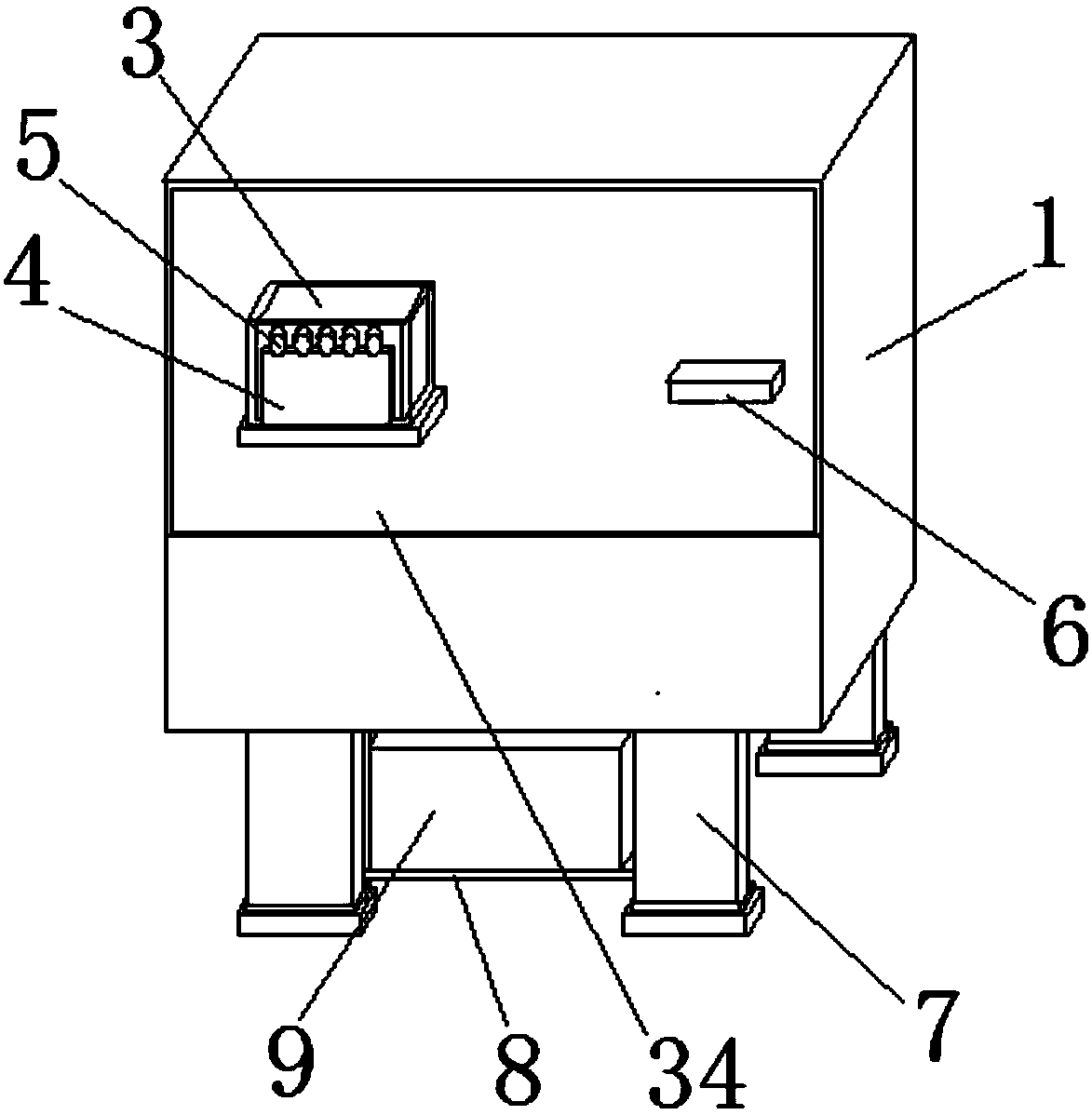 Intelligentized cleaning device for chemical container