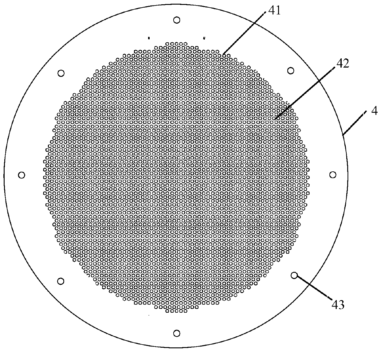 A large beam diameter ion source and screen grid