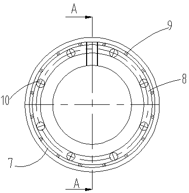 Cooling jacket for double-wall corrugated pipe