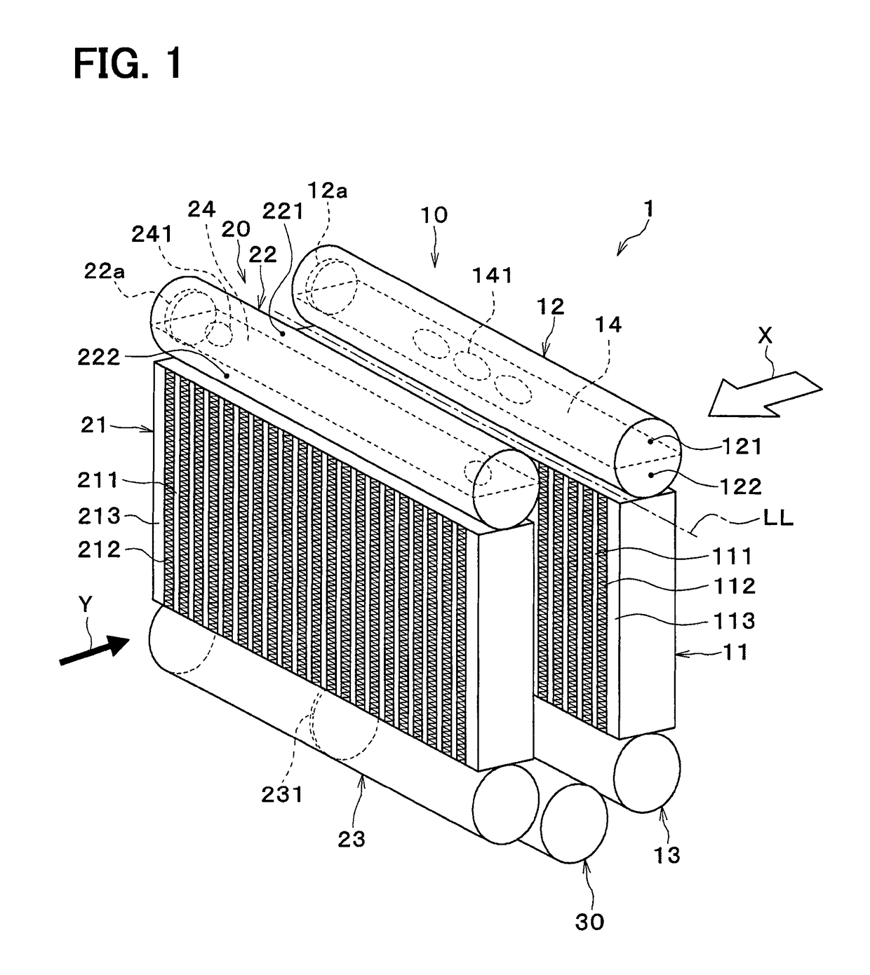 Refrigerant evaporator