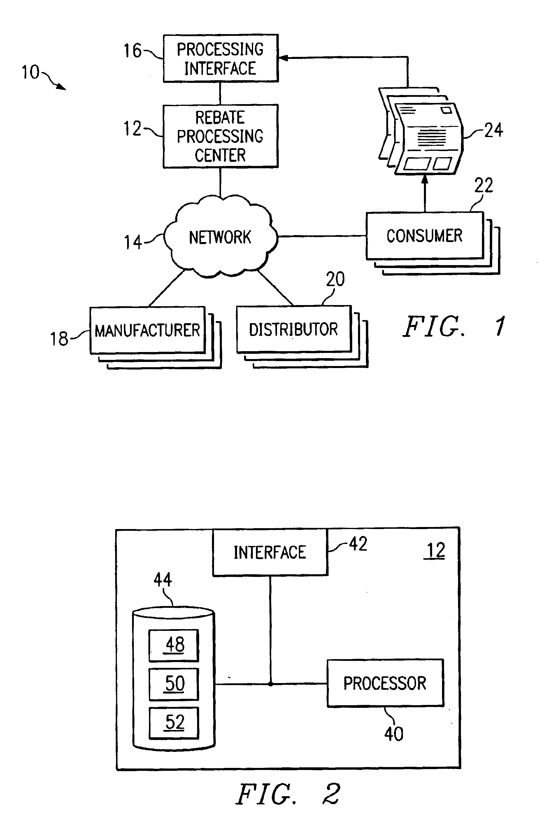 System and method for computer-aided rebate processing