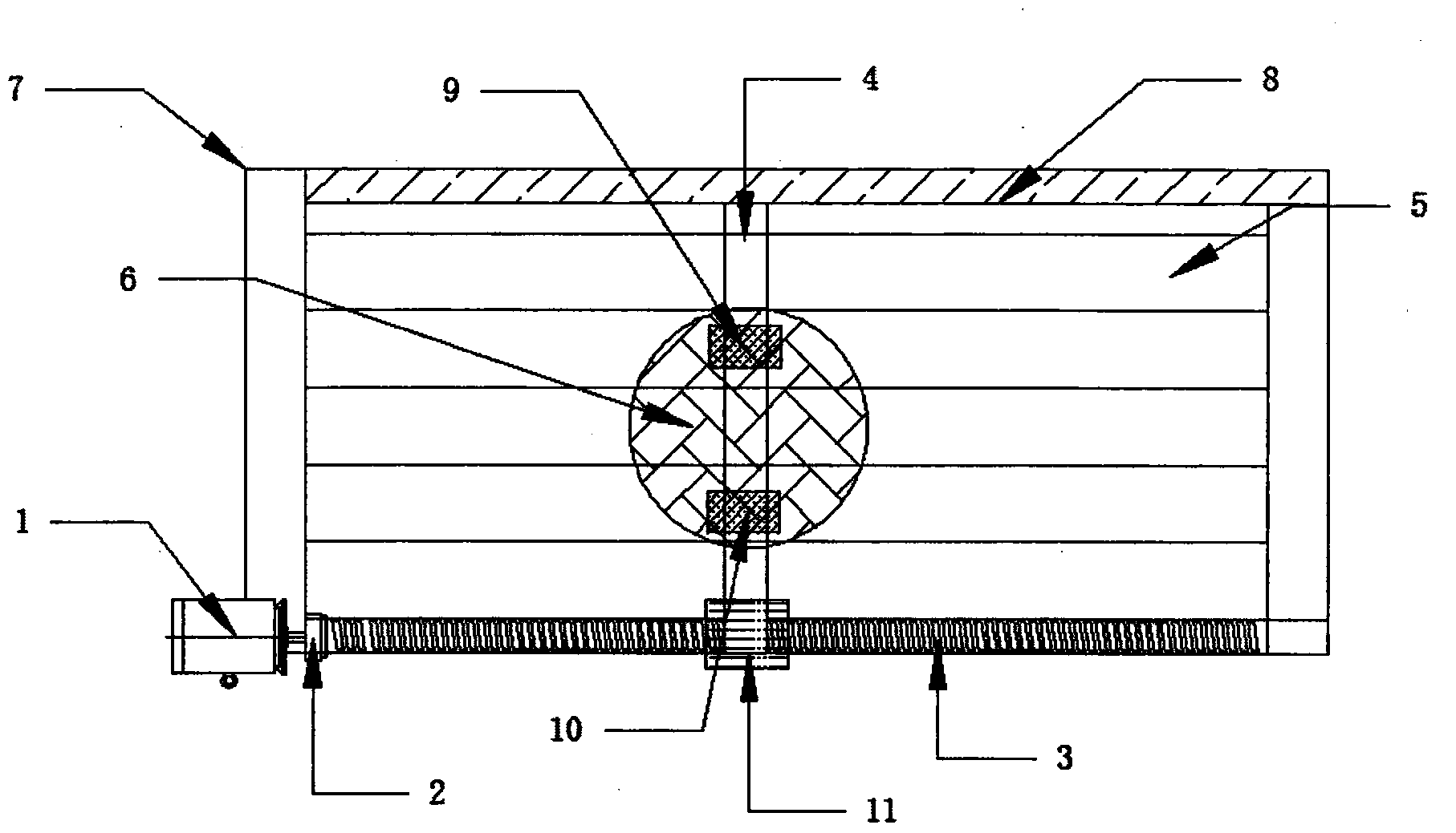 Simulation measuring and control platform for porous material steam ironing technique study