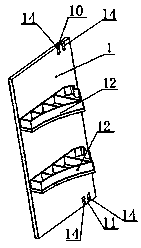 Containerized type express delivery compartment and delivery method thereof