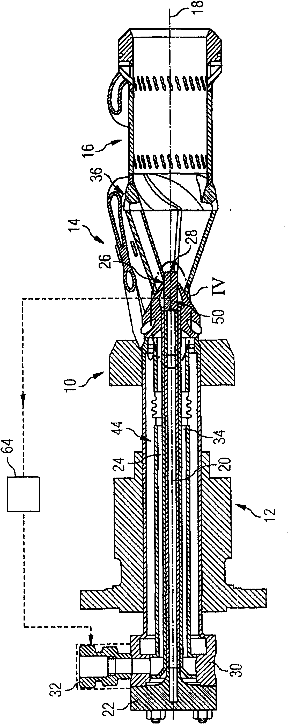 Pressure Measurement Device, Burner And Fuel Supply For A Gas Turbine 