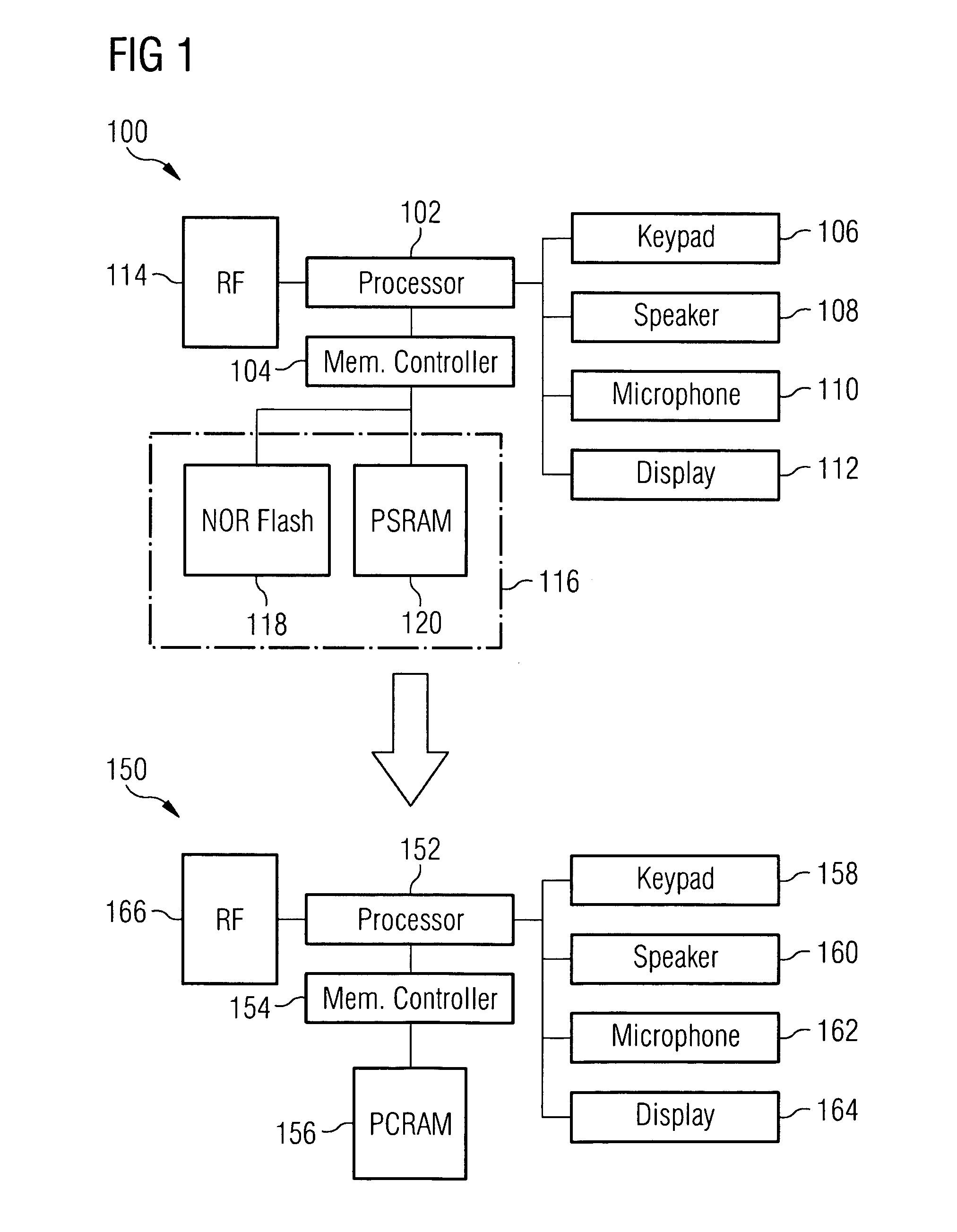 Emulated Combination Memory Device