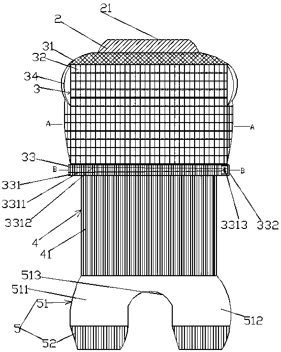 Composite manually-woven garment and method thereof
