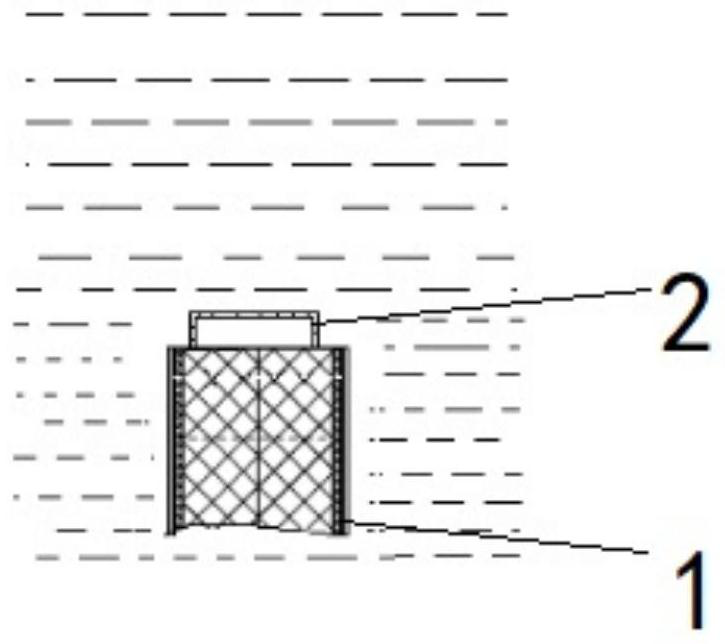 Torch burning surface protection flame stabilizing device and underwater transfer torch