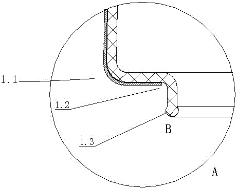 An assembly method for heating an explosion-proof kettle