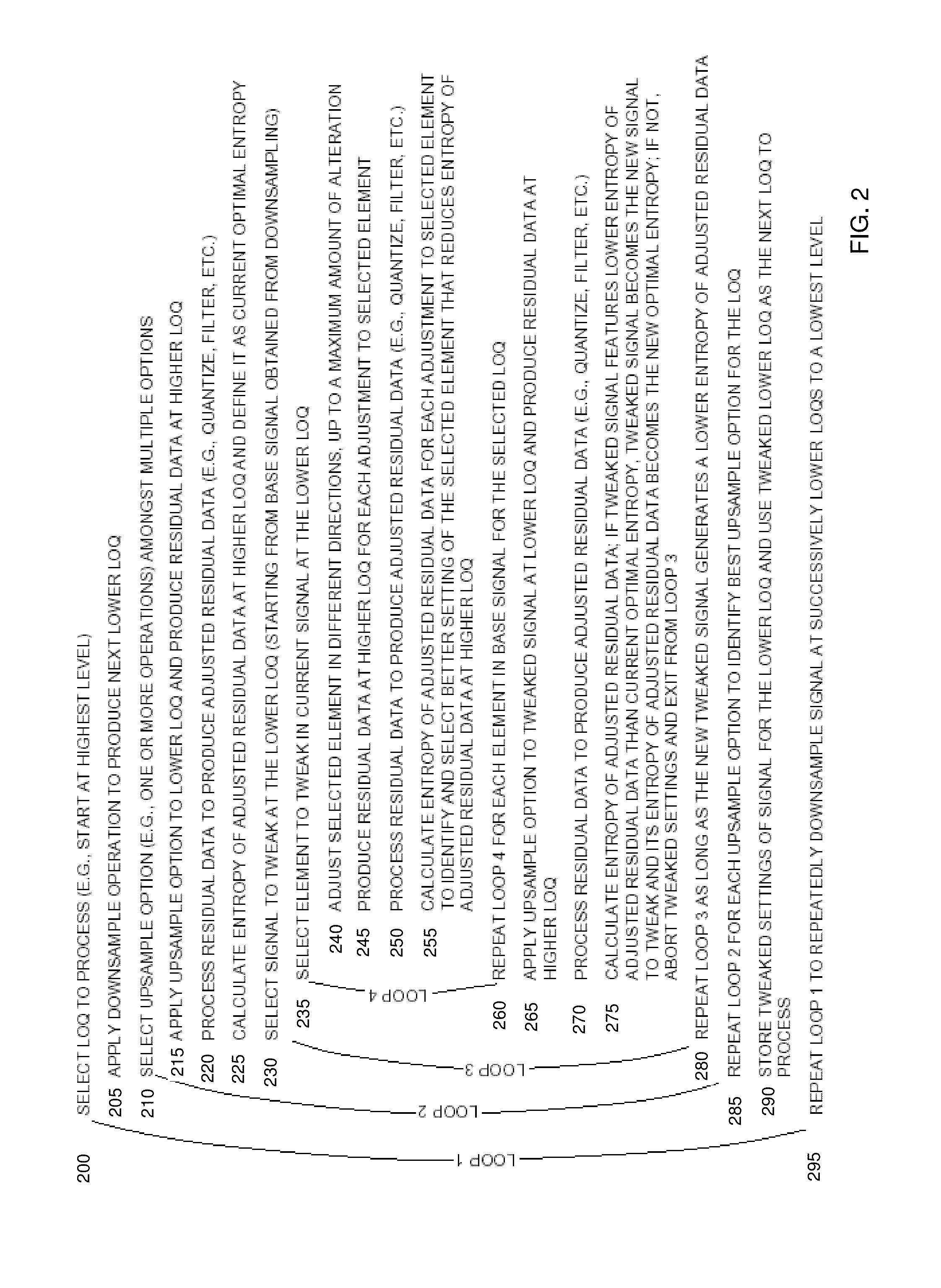 Signal processing and tiered signal encoding