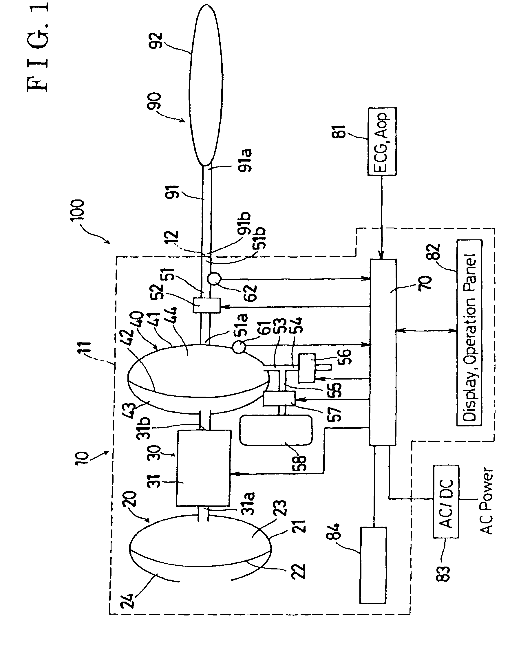 Method of balloon pumping and a balloon pump driving apparatus