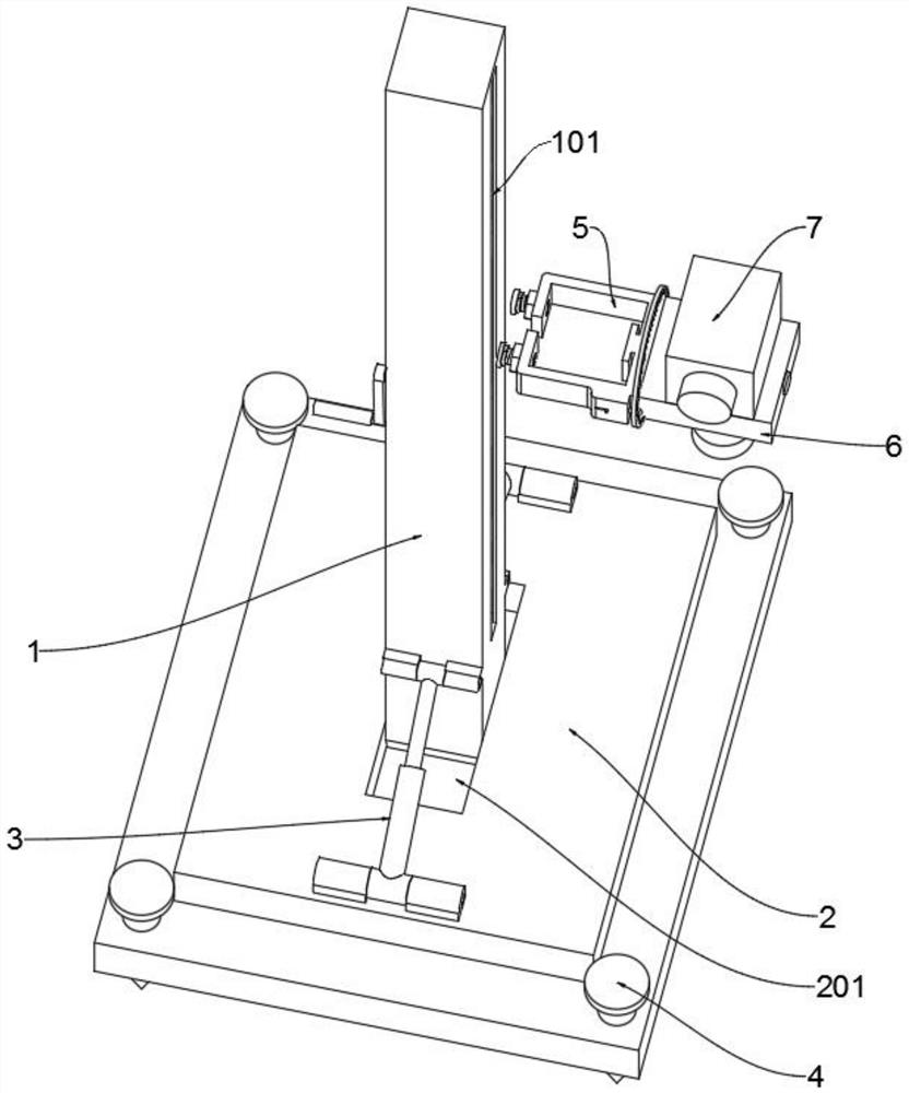 Multifunctional surveying and mapping device capable of facilitating complex terrain surveying and mapping