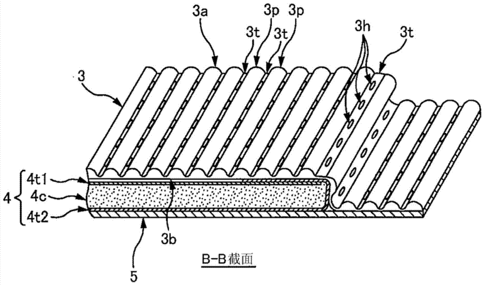 Device for recovering bulk of nonwoven cloth, and method for recovering bulk of nonwoven cloth